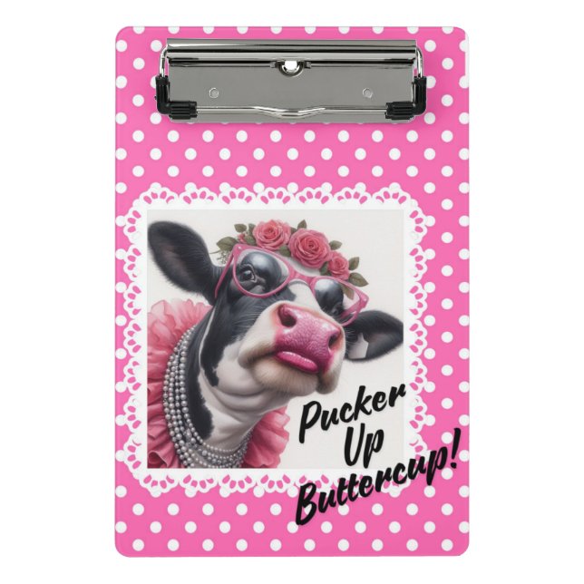 Pucker Para Cima. Mini Prancheta (Frente)