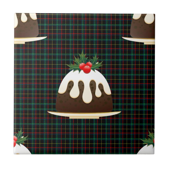 Pudins de natal xadrez (Frente)
