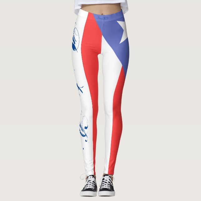PUERTO RICAN FLAG LEGGING HAVIC ACD (Frente)