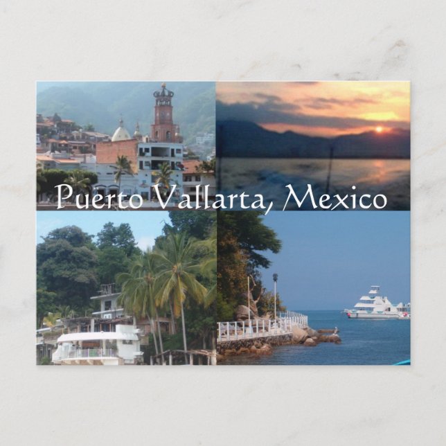 Puerto Vallarta, cartão postal (Frente)