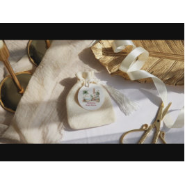 Puerto Vallarta | Etiqueta de Presente de Natal Tr