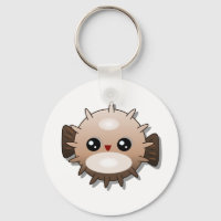 Puffer Fish Chaveiro