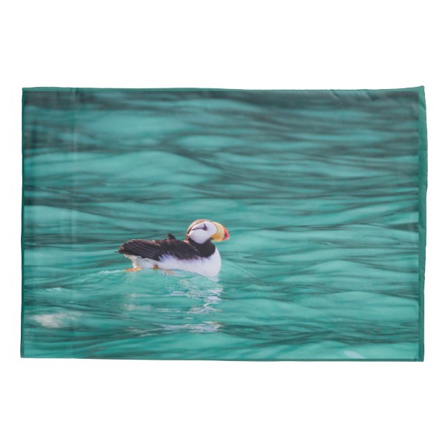 Puffin In Resurrection Bay, Alaska (Verso)