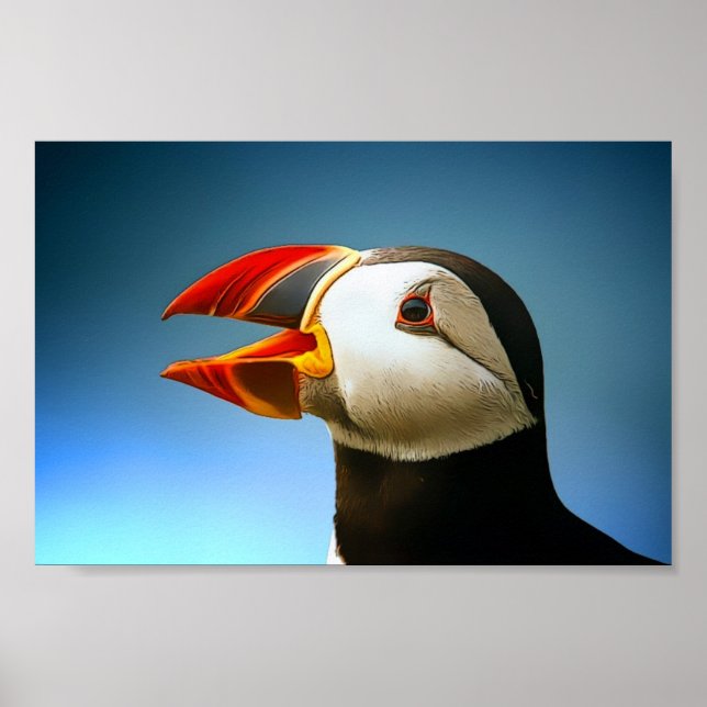 Puffin Poster (Frente)