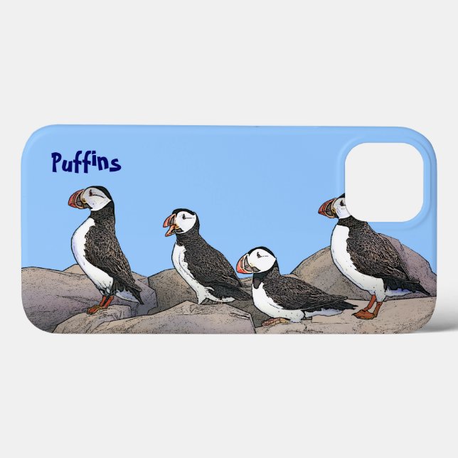 Puffins Atlântico (Verso (horizontal))