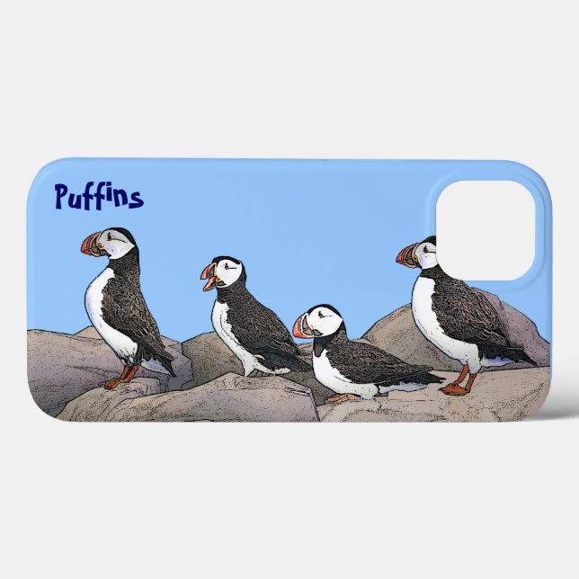 Puffins Atlântico (Verso (horizontal))