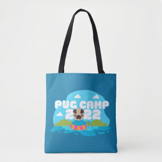 Pug Camp 2022 Tote Bag (Frente)