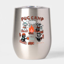 Pug Camp 2024 Vinho De Aço Inoxidável