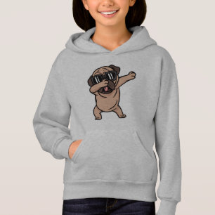 Pug de Bom Humor com Óculos de Sol Dabbing