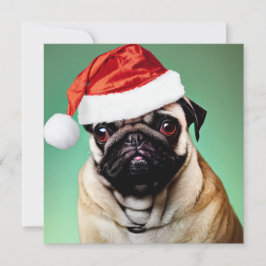 Pug Dog Christmas