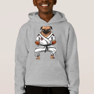 Pug Dog Karate Ninja Artes Marciais Pet