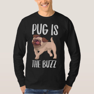 Pug É A Camisa De T Clássica Buzz 160