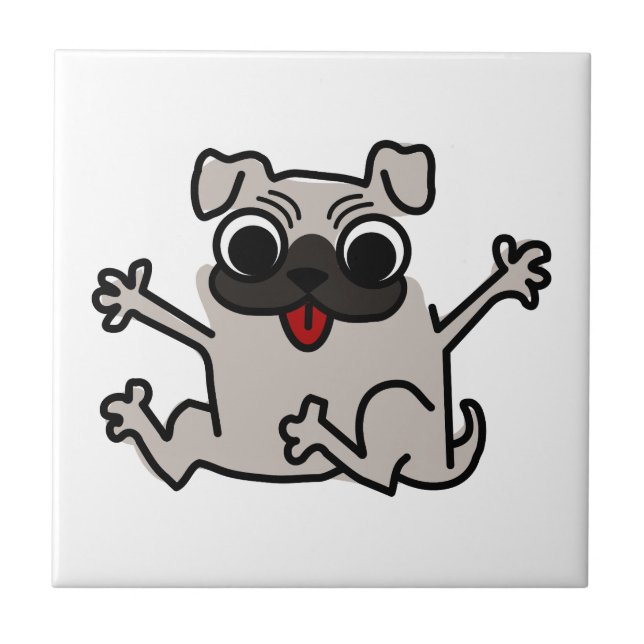 Pug Feliz (Frente)