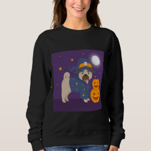 PUG HALLOWEEN COM PUMPKIN - Camisa Essencial 220
