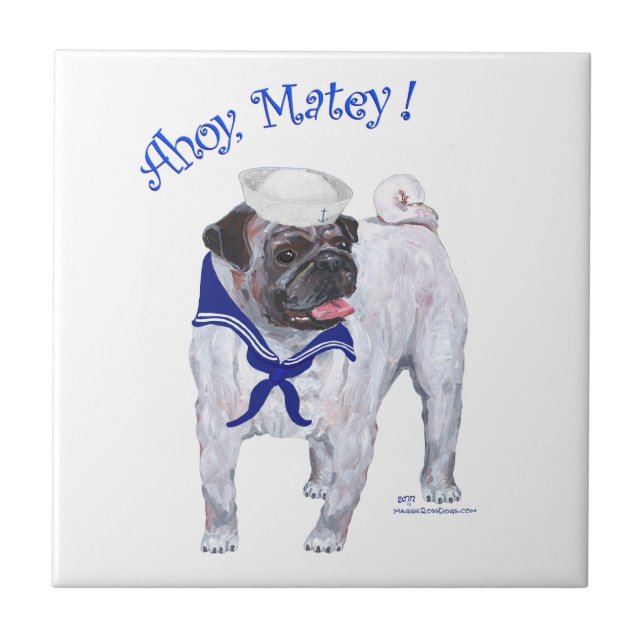 Pug Marinheiro (Frente)