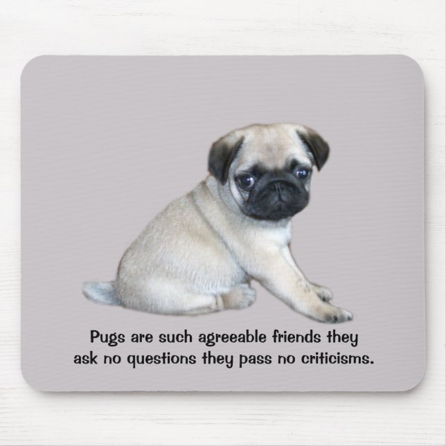 Pug Mousepad (Frente)
