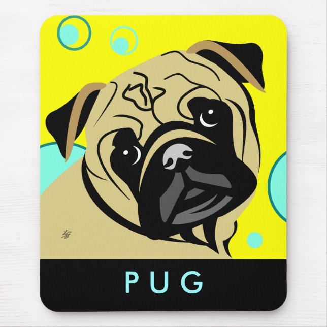 Pug Mousepads (Frente)