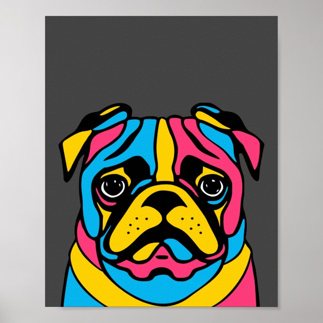 Pug Poster (Frente)