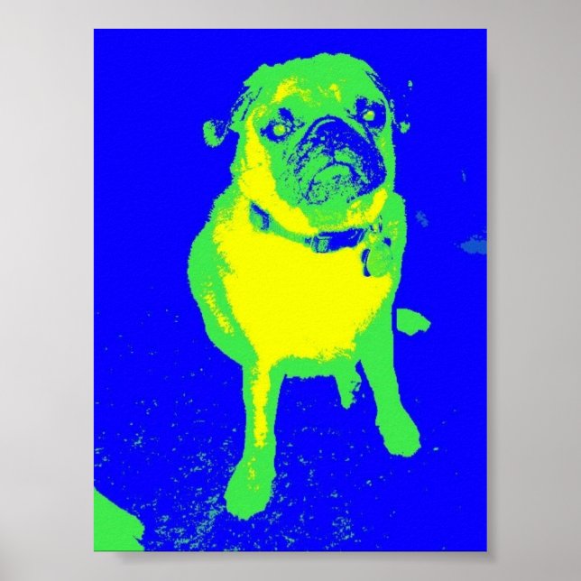 Pug Poster (Frente)
