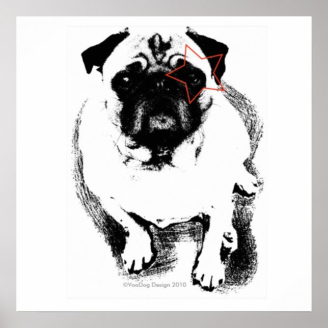 Pug Poster (Frente)