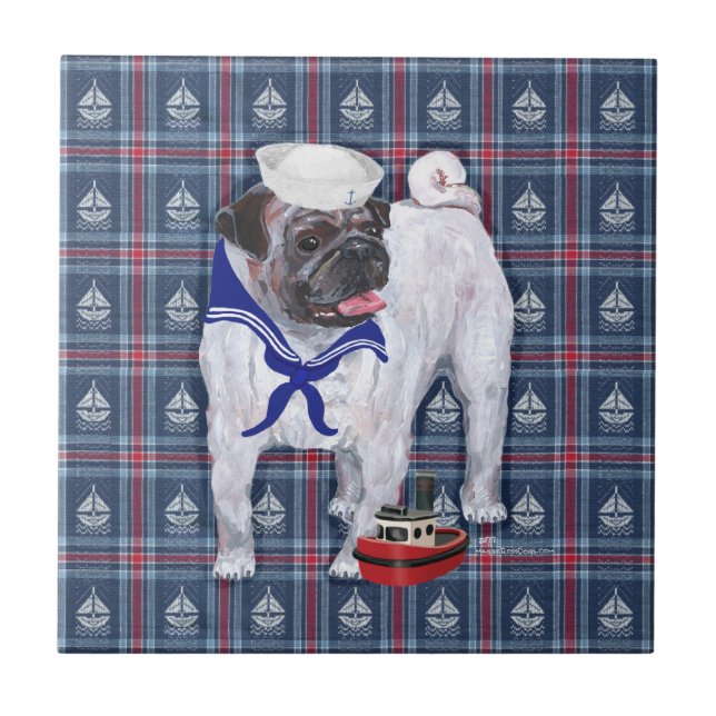 Pug Sailor (Frente)