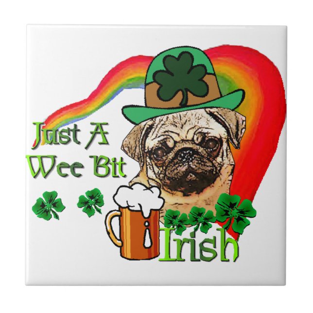 Pug St Patricks (Frente)