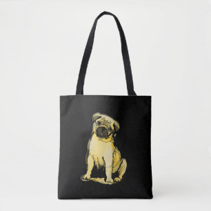 Pug Tote Bag