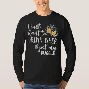 Puggle Dog Beer Camisetas Cachorro Mãe 4