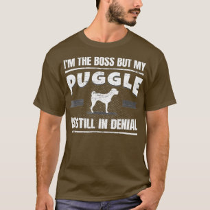 Puggle Dog Treinando Cachorro Engraçado Camisa do