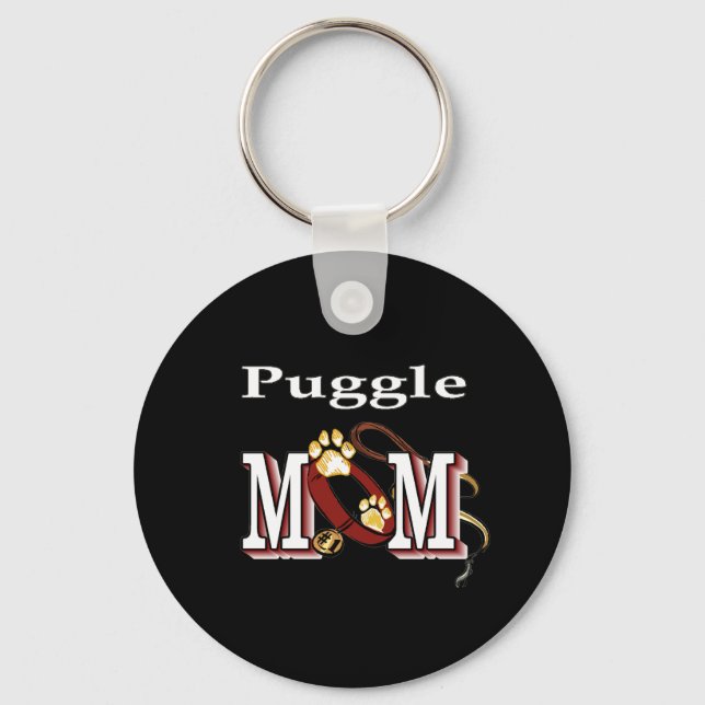 puggle mãe Chaveiro (Frente)