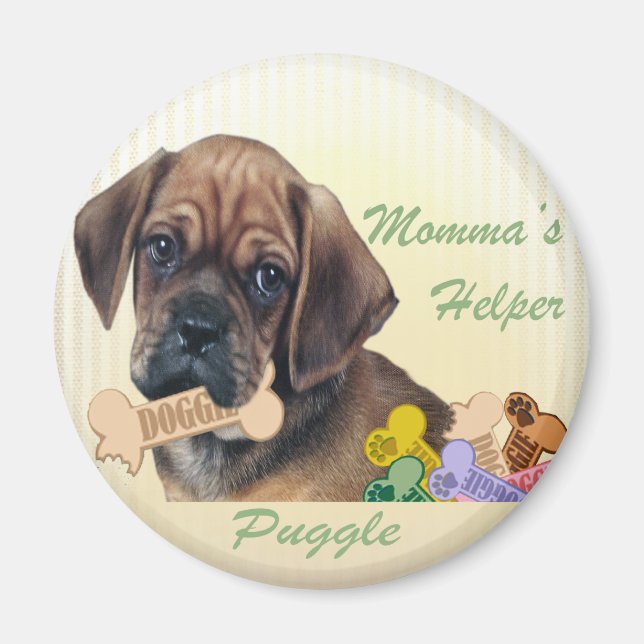 Puggle O imã da mamãe (Frente)