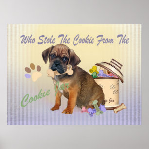 Puggle Stole Cookie Do Cookie Jar Poster