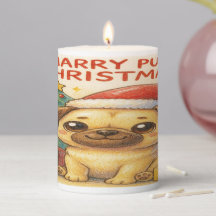  "Pugmas" Cute Christmas Pug 