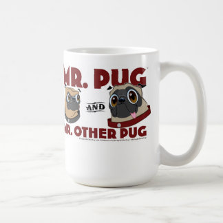 Pugs em uma caneca
