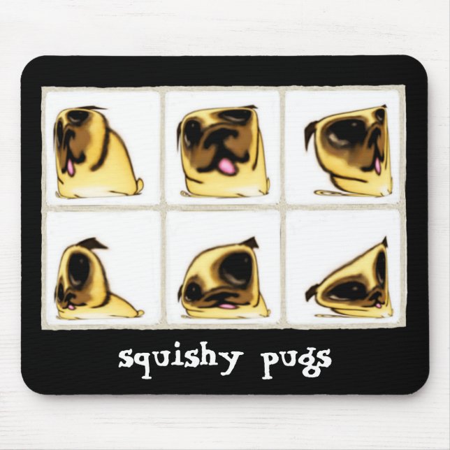 Pugs Mousepad (Frente)