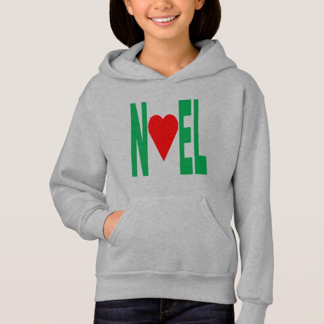 Pull à capuche acier enfants  NOEL (Frente)