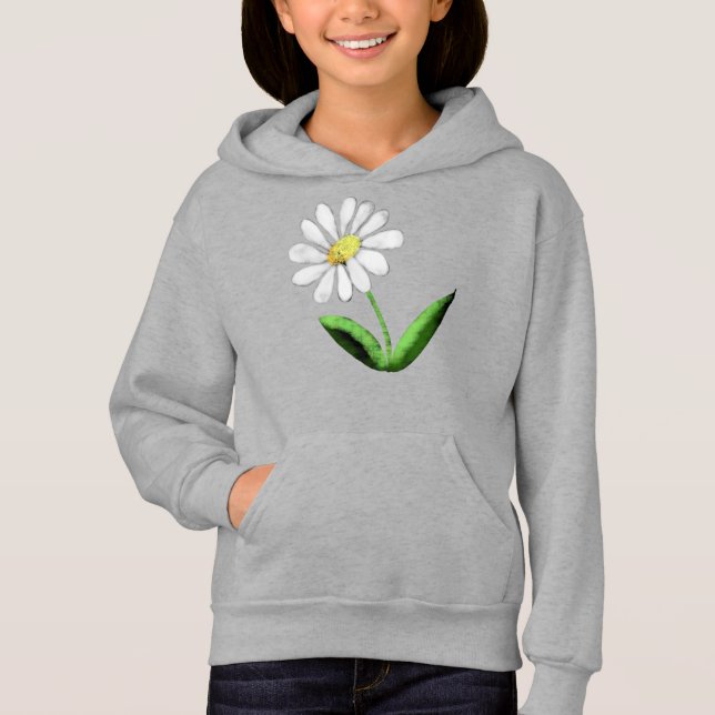  Pull À Capuche Fière Marguerite (Frente)