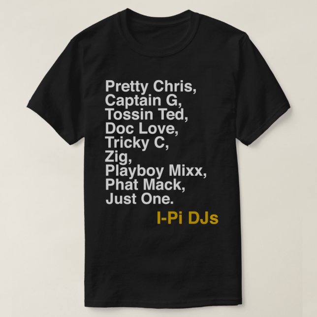 Pullover de DJs IPI (Frente do Design)