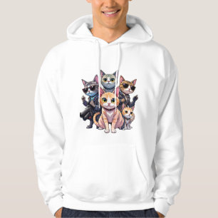 Pullover de Gatos Legal e Engraçado para Gamers e