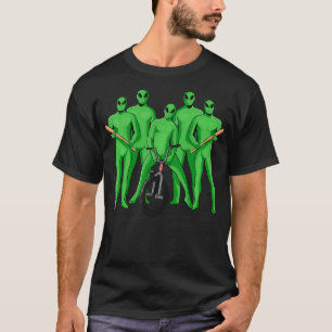 Pullover de Memória de Alienígena de Gang Verde