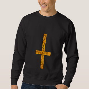 Pullover de Palavras Cruzadas Japonesas legal