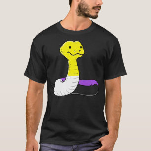 Pullover do Orgulho Não-Binário de cobra