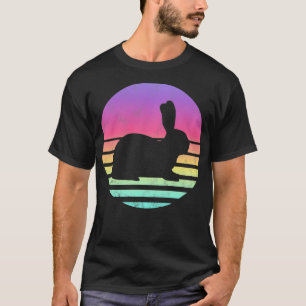 Pullover Gráfico de Presente Clássico de Coelho
