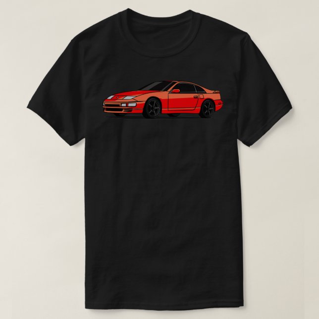Pullover Gráfico Vermelho Z 300z Z32 (Frente do Design)