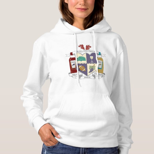 Pullover Hoodie, de uso feminino (Frente)