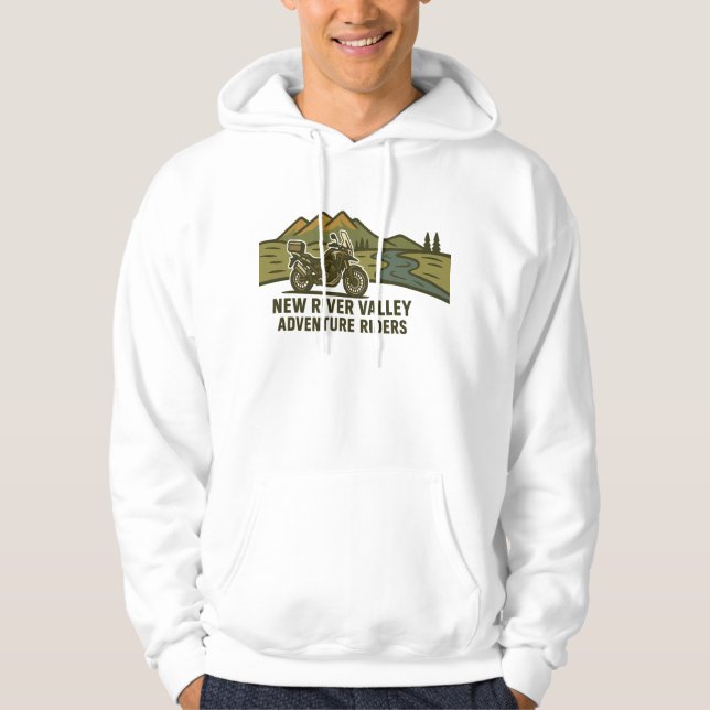 Pullover Hoodie - Logotipo frontal grande (Frente)