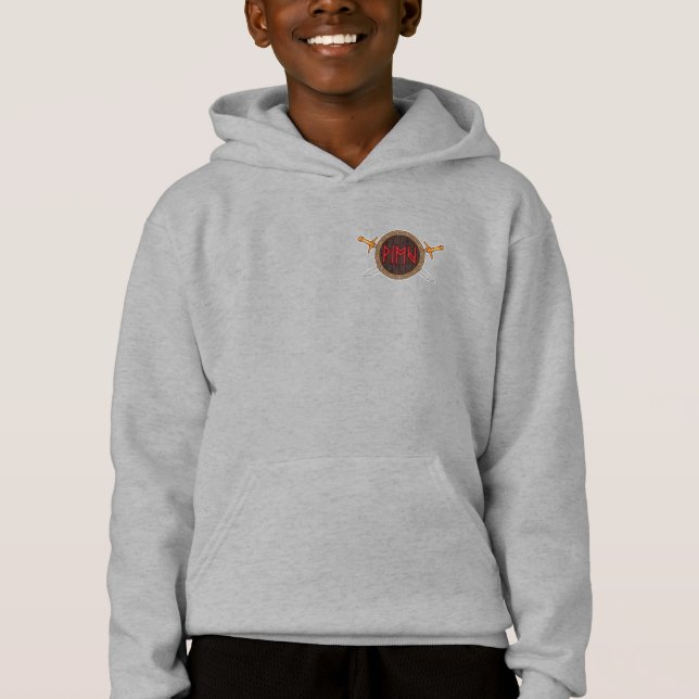Pullover Hoodie Sweatshirt do Pimu Kid (Frente)
