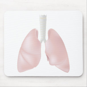 Pulmões humanos Mousepad