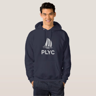 Pulôver Azul Marinho com Logo PLYC Branco