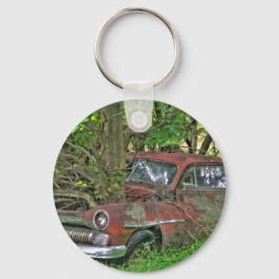 Pulseira com chaveiro de um Mercury de 1950